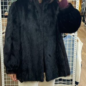 vintage mink fur coat